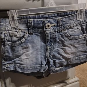 Guess blue jean shorts